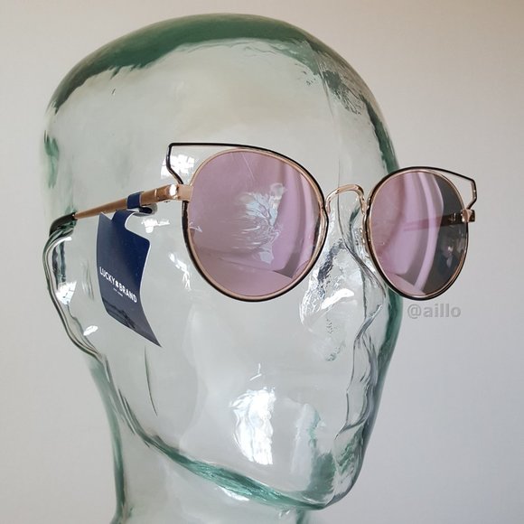 Lucky Brand Women Kelsey Round Metal Sunglasses main image 7